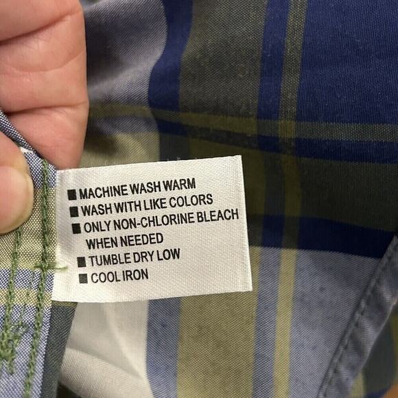 Rockwear Men's Check Button Up Long Sleeve Shirt Multi-Color Size 3X #K1360 - Picture 9 of 9